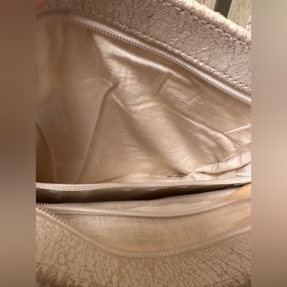 Y&S Vintage White Chain mail bag - Picture 7 of 15